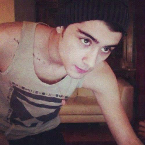 orgazm przy Zaynie