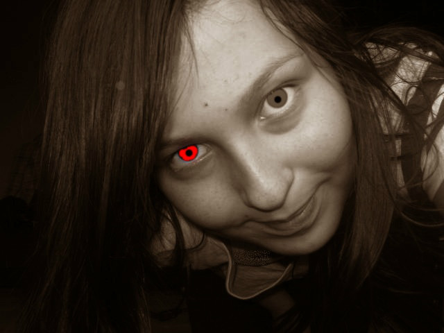eyes. 