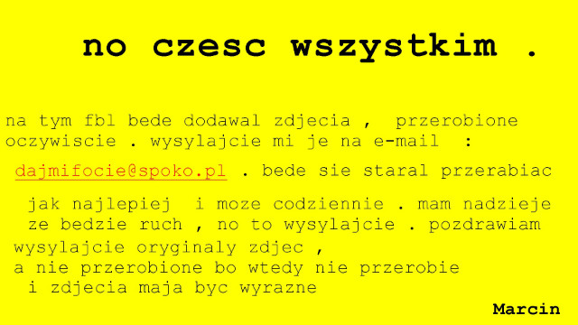 Wpis dajmifocie