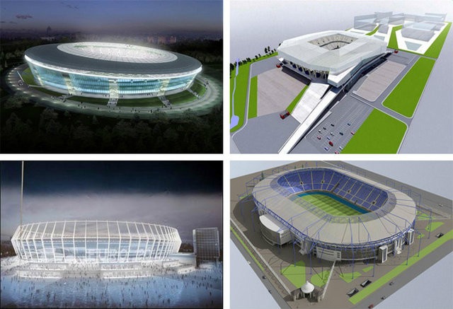 STADIONY NA UKRAINIE