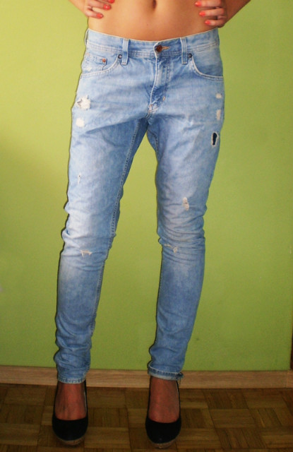 Spodnie H&M DIY