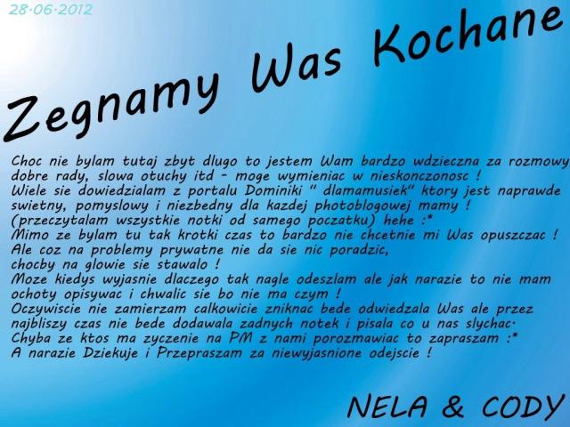 Odchodzimy ! 