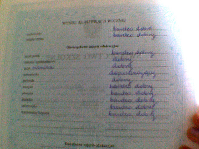 wiadectwo < 3