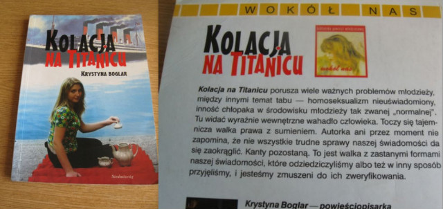 Kolacja na Titanicu K. Boglar