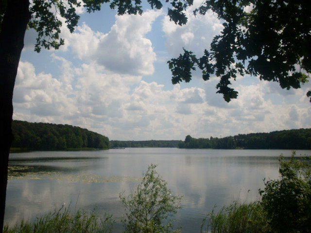 Jezioro w Grabinie