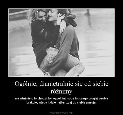 czy on pasuje do mnie?