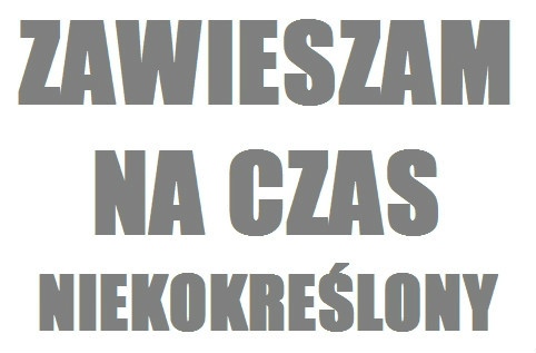 zawieszam 
