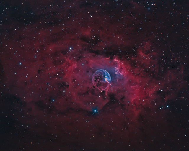 The Bubble Nebula 