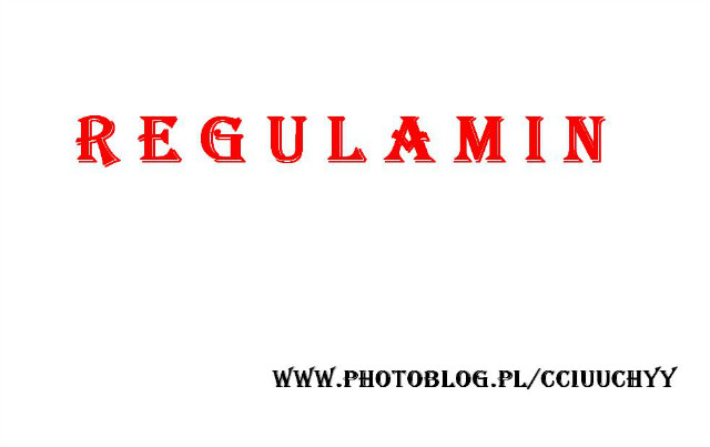 regulamin