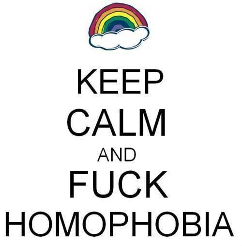 fuck homophobia