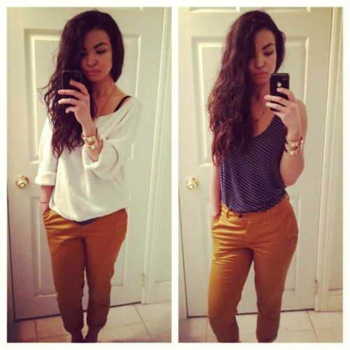 orange.