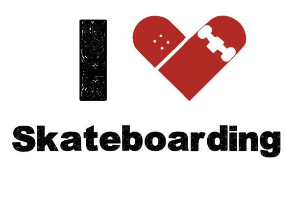 I LOVE SKATEBOARDING