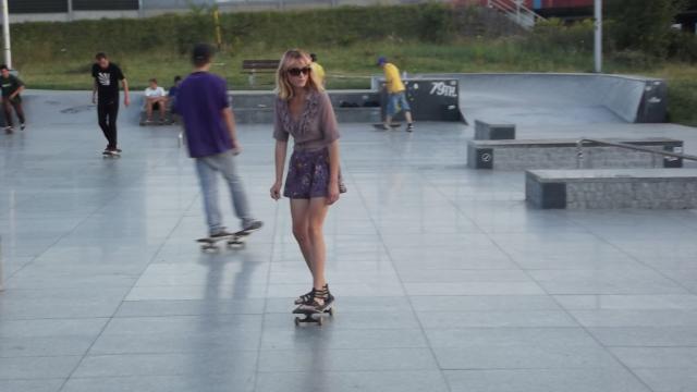 Anna na desce :)