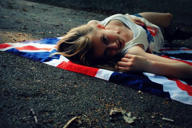 British girl.