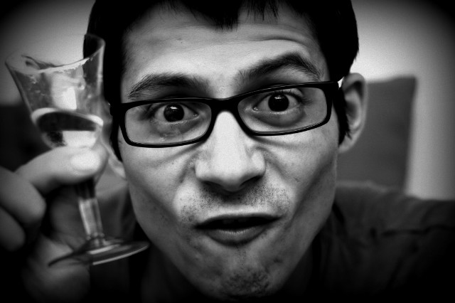 V for Vodka. 