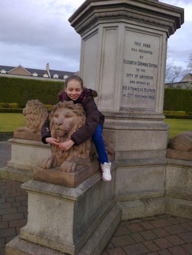  My Scottish lion xd ;D