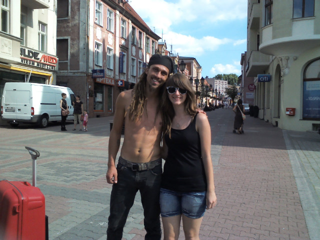 With James!