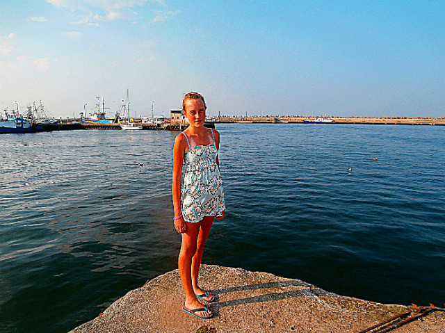 Kinga nad morzem ! ;d