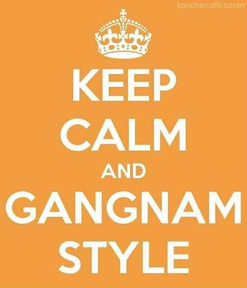 Gangnam style,