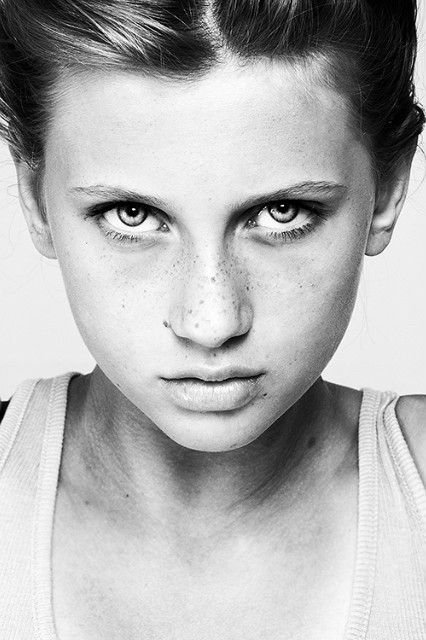 my face.