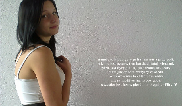 ; ))