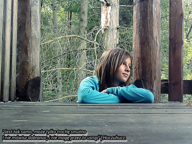Z Lipna . Fot. Vicky ; **