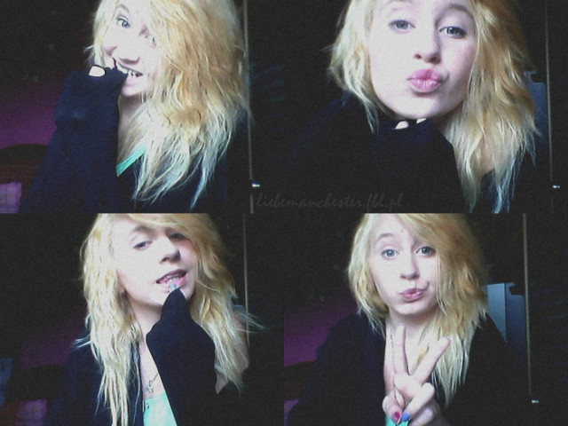blonde.