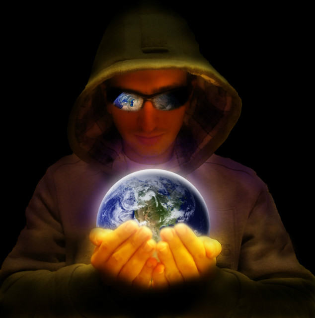 ,,The world belongs to me"