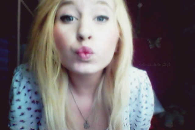 blonde.