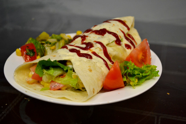 tortilla z kurczakiem