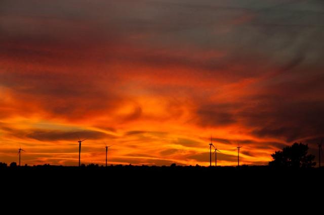 The wind of flames