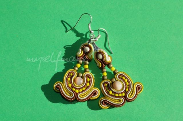 Nude soutache