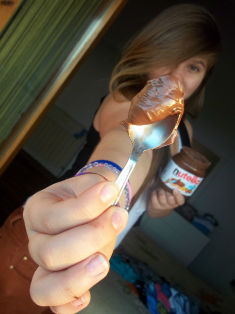 dzisiejsza  sesja z nutella :))
