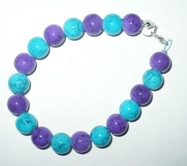 violet and blue