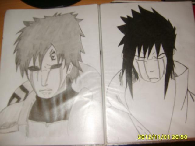 Praca #5-Gaara/Sasuke