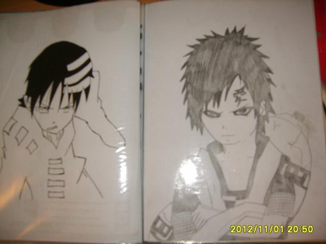 Praca #6-Soul Eater/Gaara