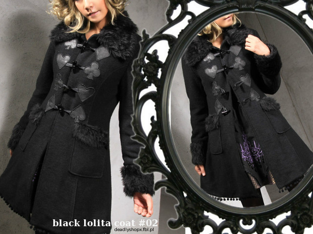 black lolita coat #02