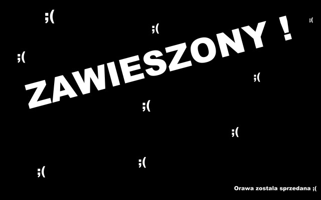 zawieszony