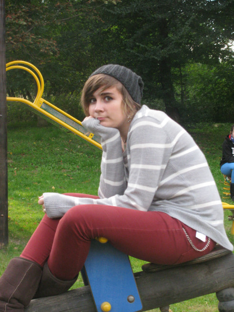 na placu zabaw :3 