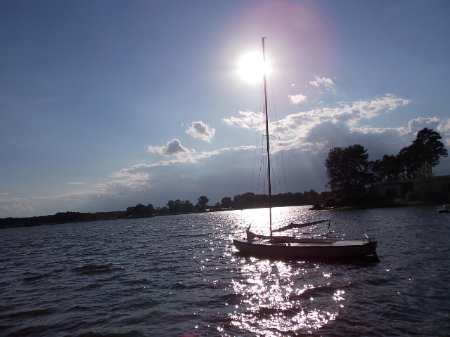 A boat.