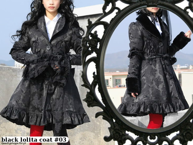 black lolita coat #03