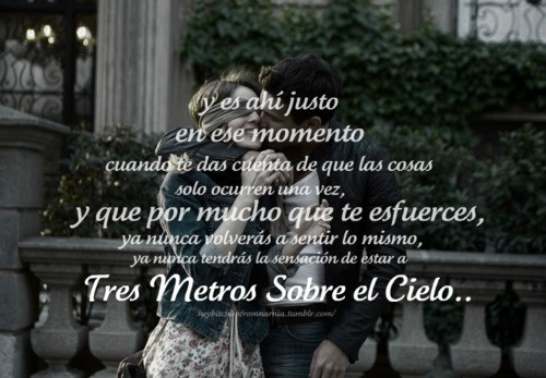 tres metros sobre el cielo :*
