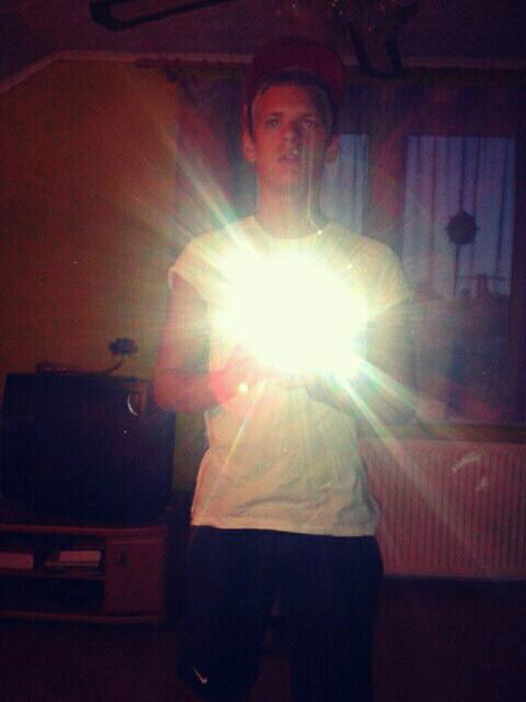 out drinking :P 