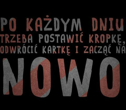 Nowy rozdzia.