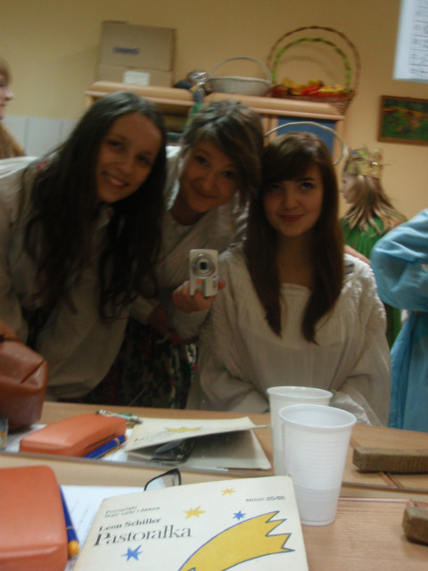 przed wystpem ;D