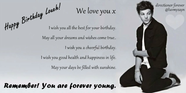 Happy Birthday Louis!