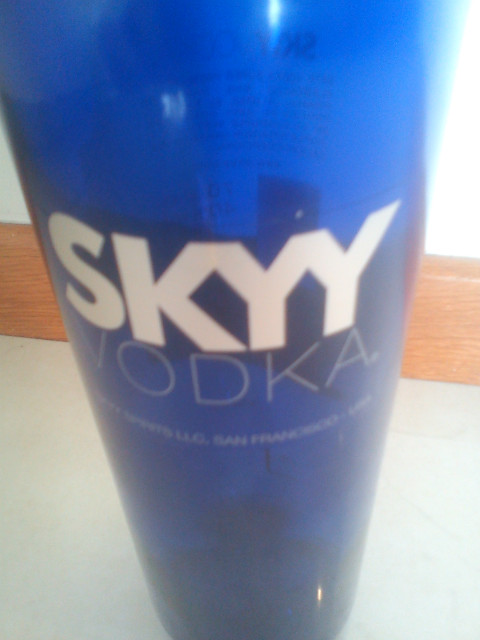 SKYY VODKA ;3