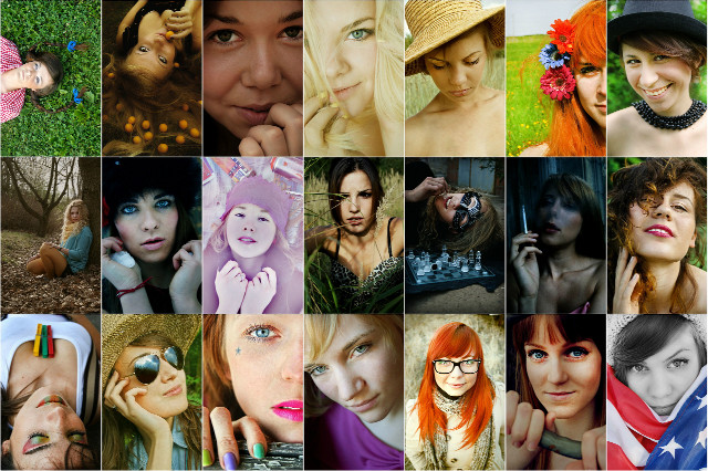 moje modelki 2012.