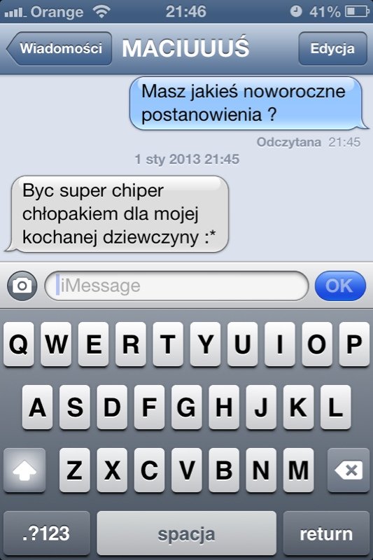 Wpis czwaartek