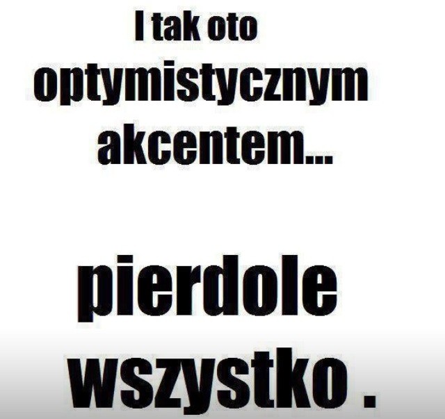 Nie tak do koca 